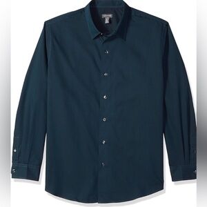 Van Heusen Blue Dress Shirt Classic Design